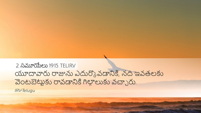 2 సమూయేలు 19:15 TELIRV Bible Verse Image