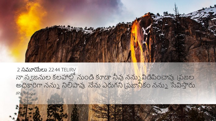 2 సమూయేలు 22:44 TELIRV Bible Verse Image