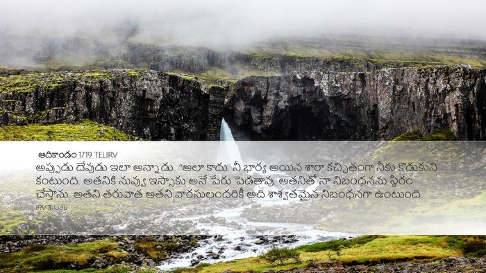ఆదికాండం 17:19 TELIRV Bible Verse Image