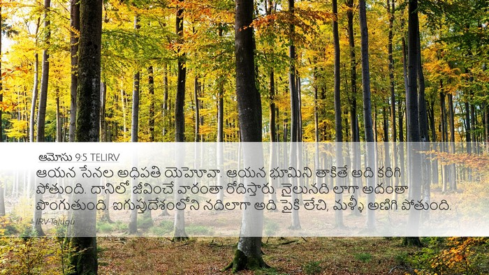 ఆమోసు 9:5 TELIRV Bible Verse Image