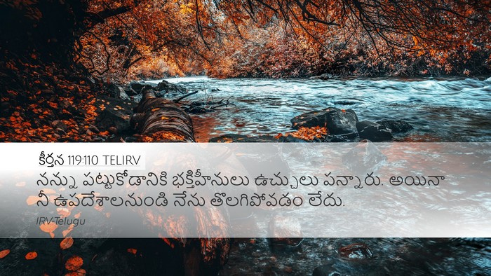 కీర్తన 119:110 TELIRV Bible Verse Image