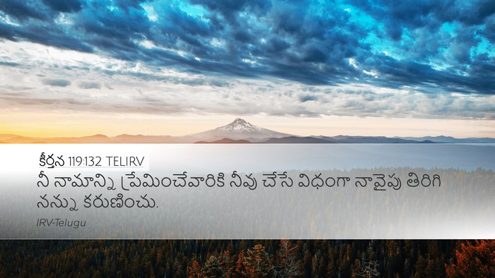 కీర్తన 119:132 TELIRV Bible Verse Image