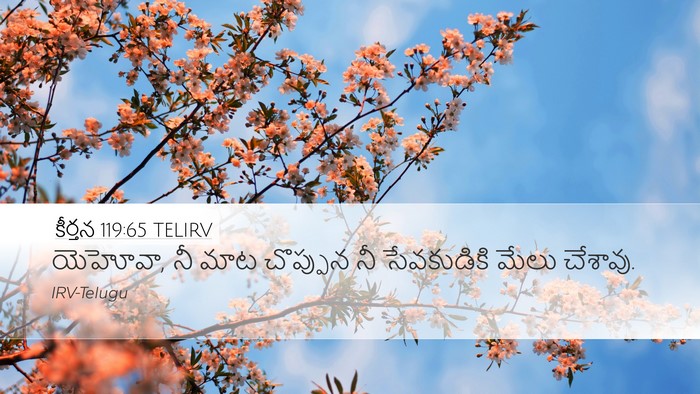 కీర్తన 119:65 TELIRV Bible Verse Image