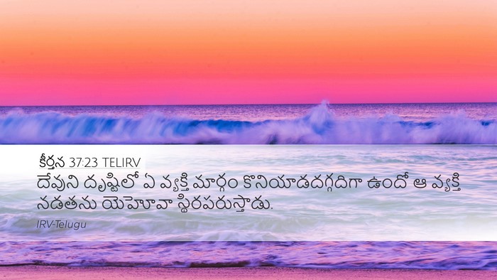 కీర్తన 37:23 TELIRV Bible Verse Image