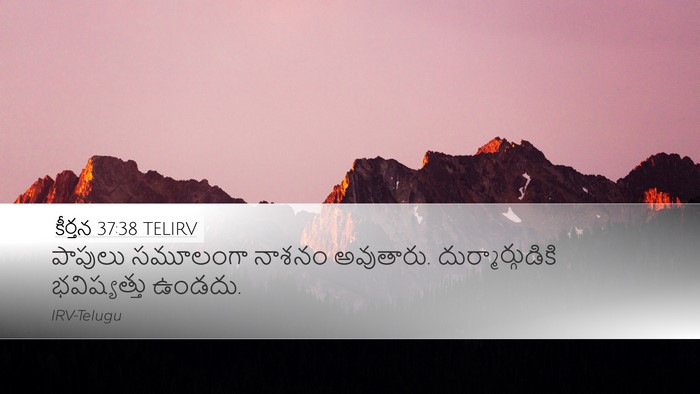 కీర్తన 37:38 TELIRV Bible Verse Image