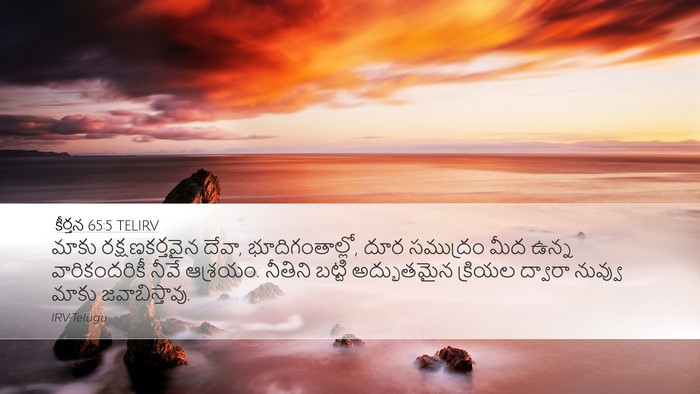 కీర్తన 65:5 TELIRV Bible Verse Image