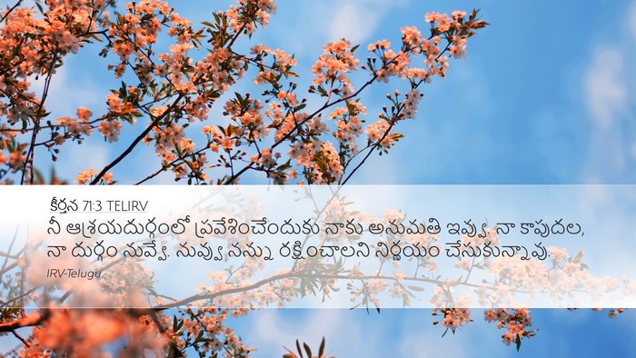 కీర్తన 71:3 TELIRV Bible Verse Image