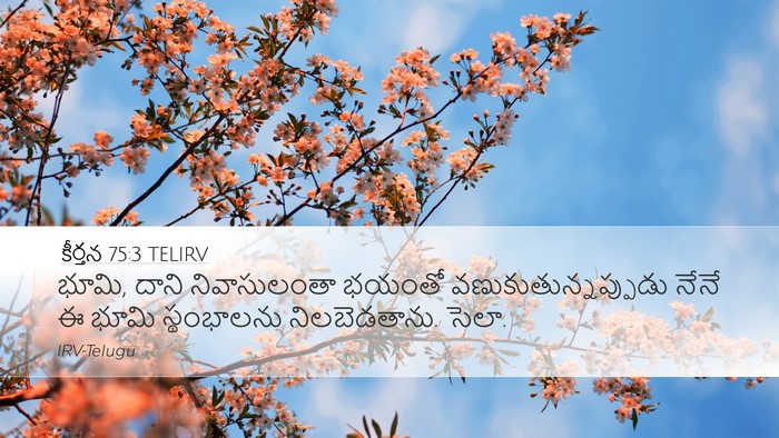 కీర్తన 75:3 TELIRV Bible Verse Image