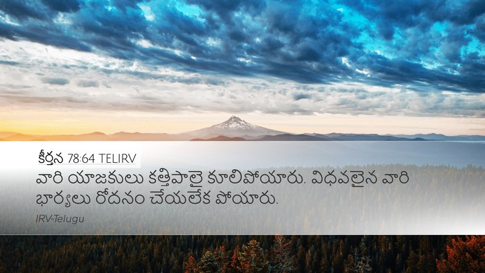కీర్తన 78:64 TELIRV Bible Verse Image