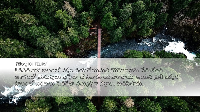 జెకర్యా 10:1 TELIRV Bible Verse Image