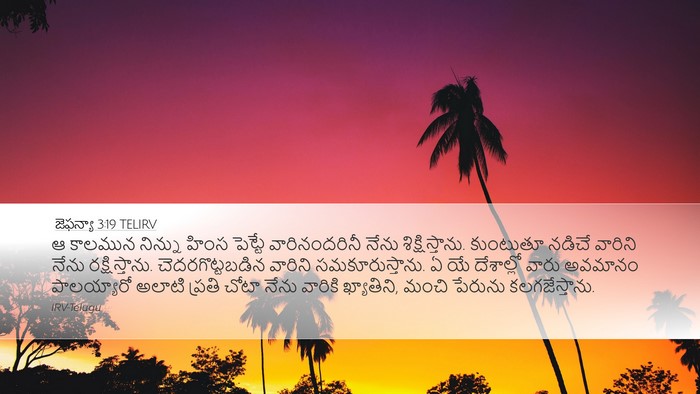 జెఫన్యా 3:19 TELIRV Bible Verse Image