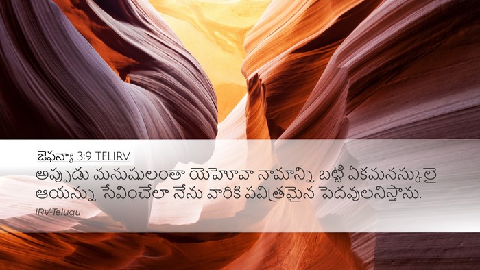 జెఫన్యా 3:9 TELIRV Bible Verse Image
