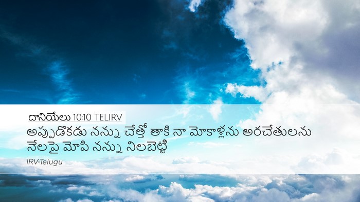 దానియేలు 10:10 TELIRV Bible Verse Image