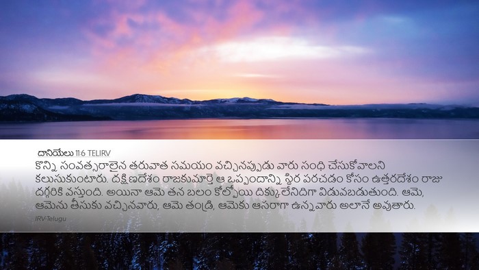 దానియేలు 11:6 TELIRV Bible Verse Image