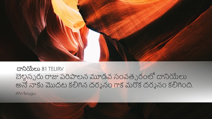 దానియేలు 8:1 TELIRV Bible Verse Image