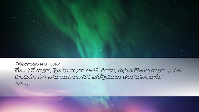 నిర్గమకాండం 14:18 TELIRV Bible Verse Image