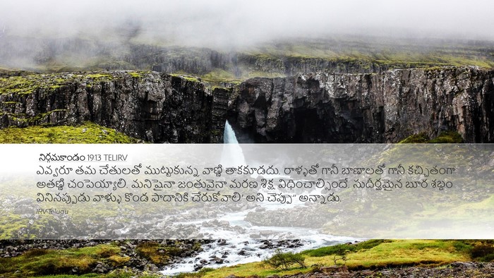 నిర్గమకాండం 19:13 TELIRV Bible Verse Image