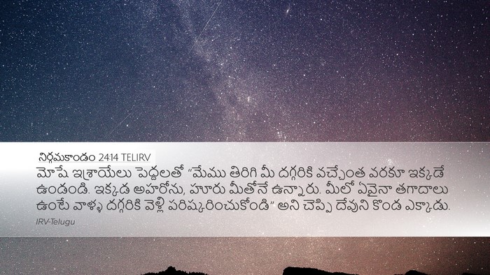నిర్గమకాండం 24:14 TELIRV Bible Verse Image