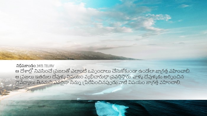 నిర్గమకాండం 34:15 TELIRV Bible Verse Image