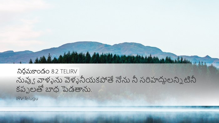 నిర్గమకాండం 8:2 TELIRV Bible Verse Image