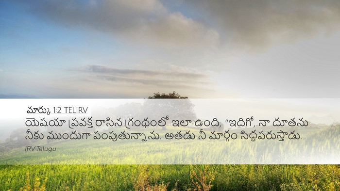 మార్కు 1:2 TELIRV Bible Verse Image