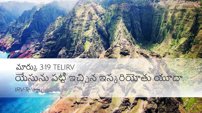 మార్కు 3:19 TELIRV Bible Verse Image