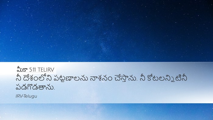 మీకా 5:11 TELIRV Bible Verse Image