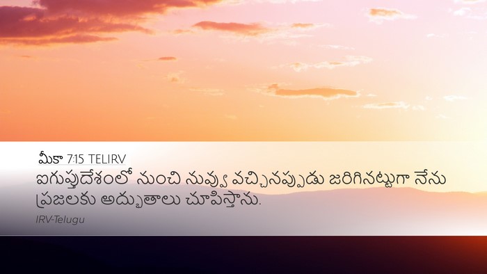 మీకా 7:15 TELIRV Bible Verse Image