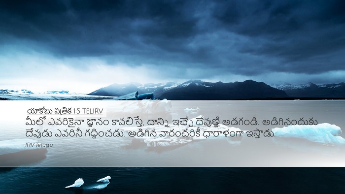 యాకోబు పత్రిక 1:5 TELIRV Bible Verse Image