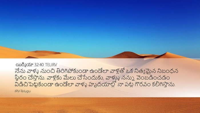యిర్మీయా 32:40 TELIRV Bible Verse Image