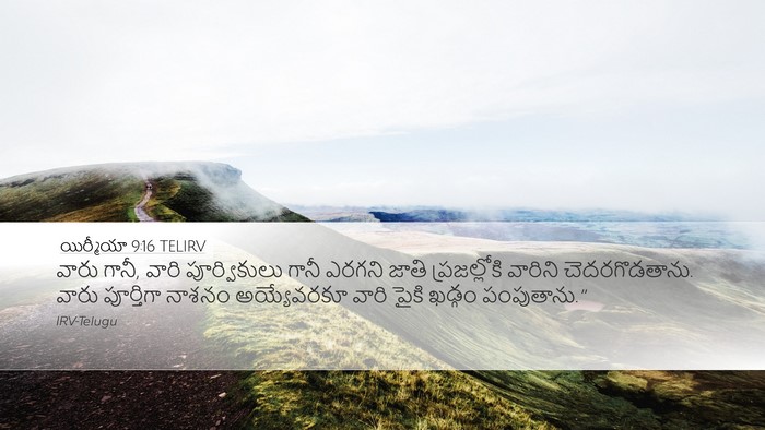 యిర్మీయా 9:16 TELIRV Bible Verse Image