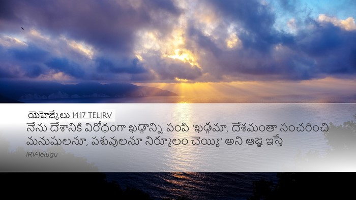 యెహెజ్కేలు 14:17 TELIRV Bible Verse Image