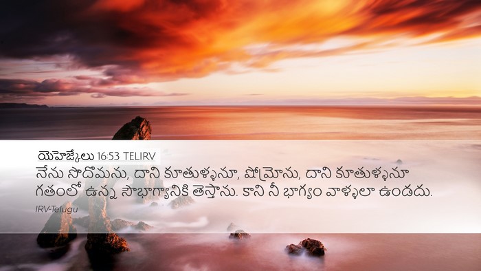 యెహెజ్కేలు 16:53 TELIRV Bible Verse Image