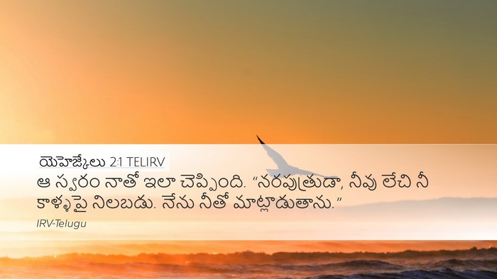 యెహెజ్కేలు 2:1 TELIRV Bible Verse Image
