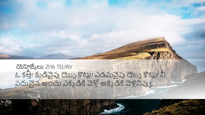 యెహెజ్కేలు 21:16 TELIRV Bible Verse Image
