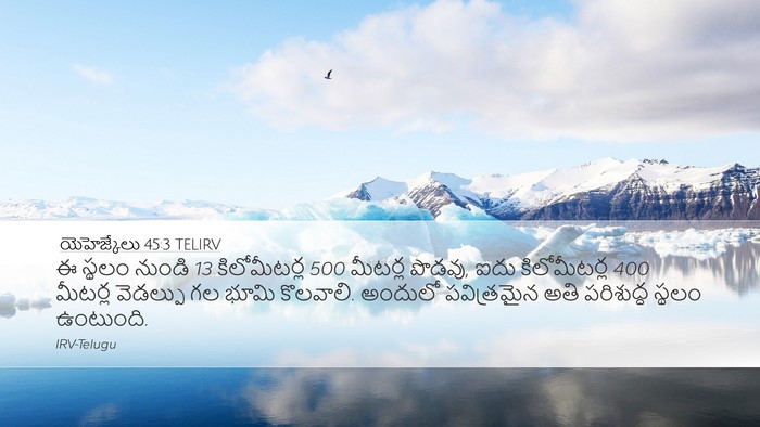 యెహెజ్కేలు 45:3 TELIRV Bible Verse Image