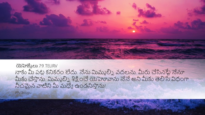 యెహెజ్కేలు 7:9 TELIRV Bible Verse Image