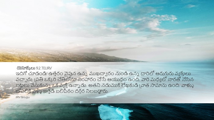 యెహెజ్కేలు 9:2 TELIRV Bible Verse Image