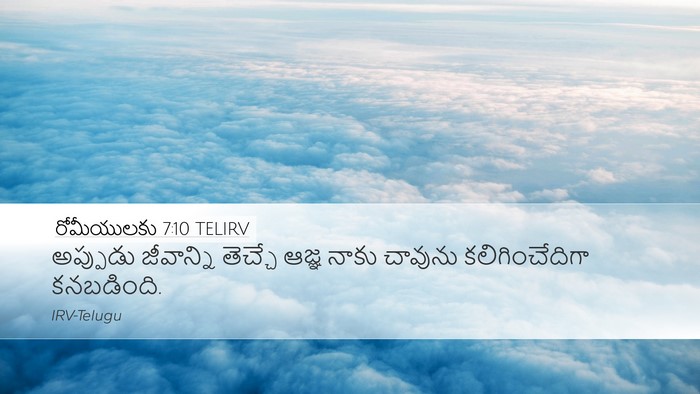 రోమీయులకు 7:10 TELIRV Bible Verse Image