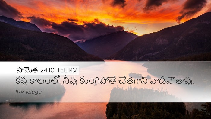 సామెత 24:10 TELIRV Bible Verse Image