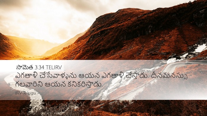 సామెత 3:34 TELIRV Bible Verse Image