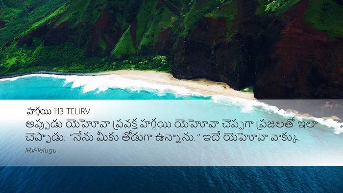 హగ్గయి 1:13 TELIRV Bible Verse Image