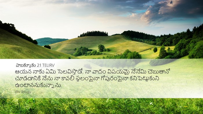 హబక్కూకు 2:1 TELIRV Bible Verse Image