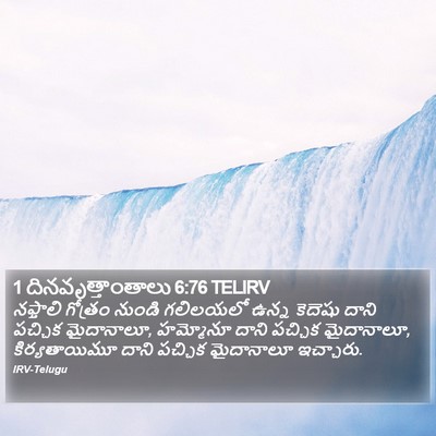 1 దినవృత్తాంతాలు 6:76 TELIRV Bible Verse Image