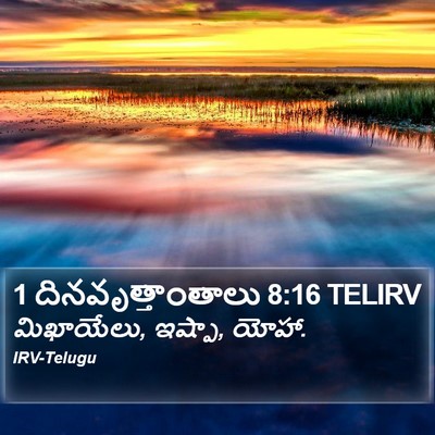 1 దినవృత్తాంతాలు 8:16 TELIRV Bible Verse Image
