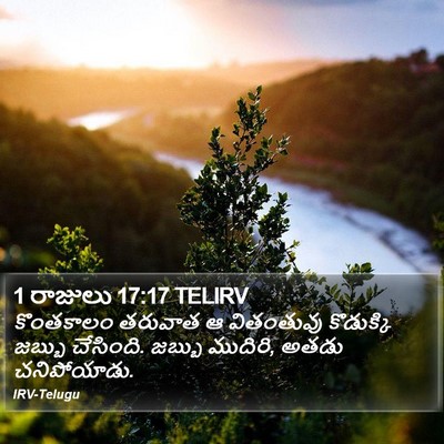 1 రాజులు 17:17 TELIRV Bible Verse Image