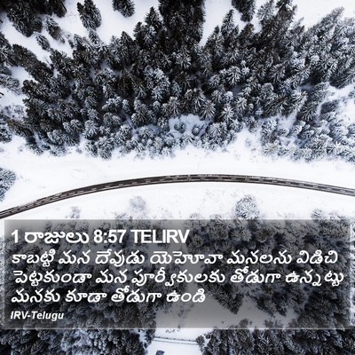 1 రాజులు 8:57 TELIRV Bible Verse Image