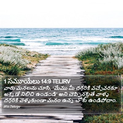 1 సమూయేలు 14:9 TELIRV Bible Verse Image