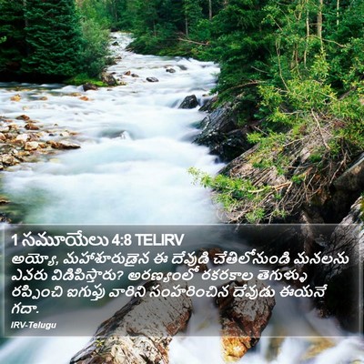 1 సమూయేలు 4:8 TELIRV Bible Verse Image