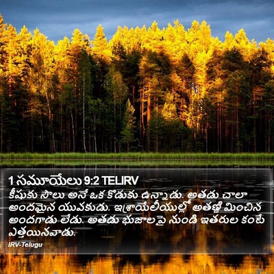 1 సమూయేలు 9:2 TELIRV Bible Verse Image